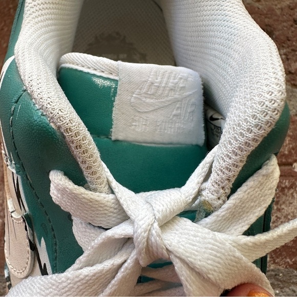 Custom NFL Philadelphia Eagles Air Force 1 Super Bowl Football Shoes men sz 12.5 - Picture 8 of 15